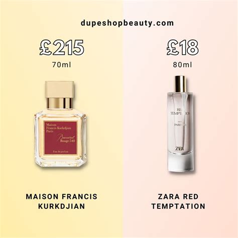 zara perfume dupe baccarat|baccarat rouge 540 dupe alt.